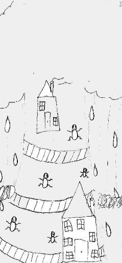 drawing of Frogville